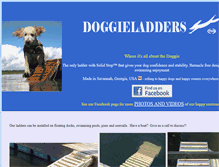 Tablet Screenshot of doggieladders.com